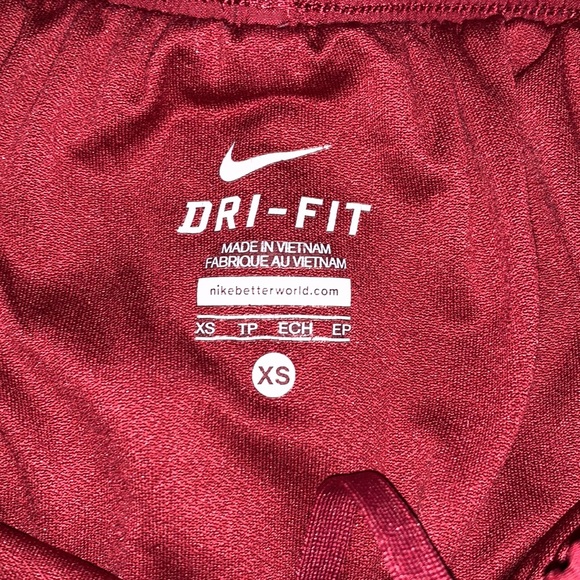 Nike Women’s Maroon Athletic Shorts - Picture 4 of 4
